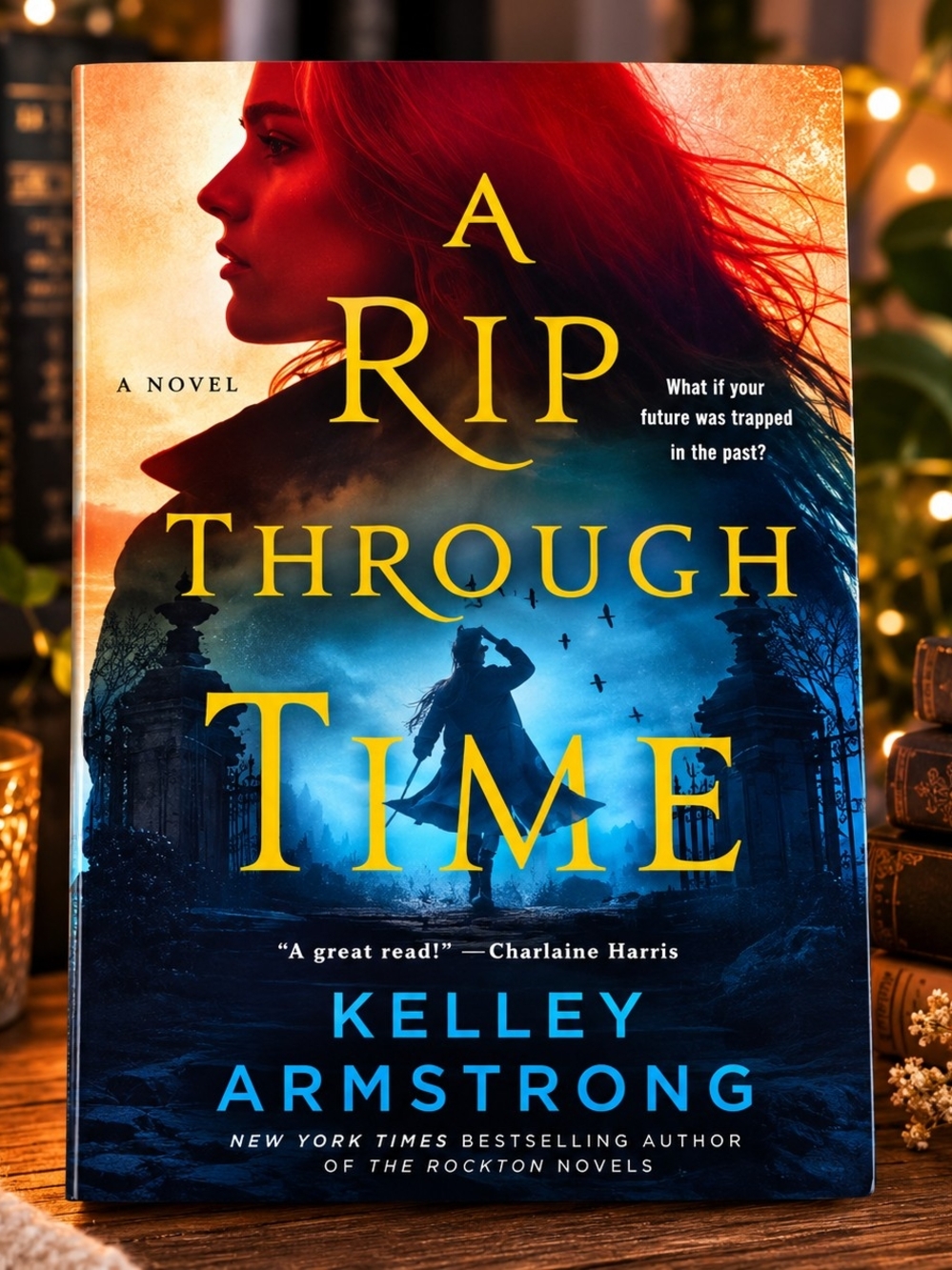"A Rip Through Time" Paperback Book - Blue & Red Cover